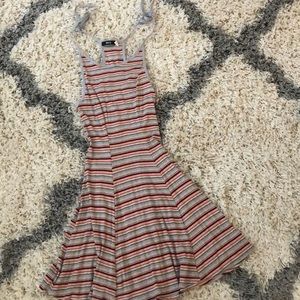 Urban Outfitters BDG striped tie-strap dress